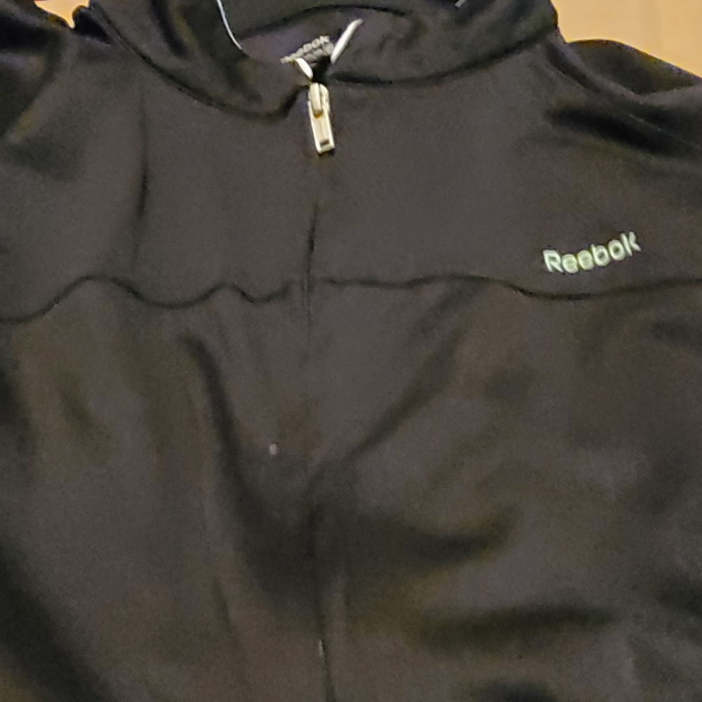 Reebok black zipup